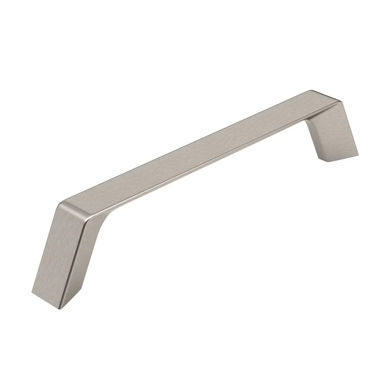Contemporary Pull - 5-1/16" Center-to-Center - 9/16" W x 5-23/32" L - Brushed Nickel